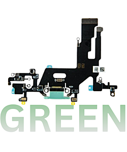iPhone 11 Charging Port Flex Green (Premium)