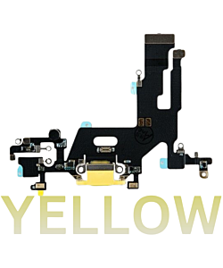 iPhone 11 Charging Port Flex Yellow (Premium)