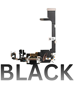 iPhone 11 Pro Charging Port Flex With Board Black (Premium)