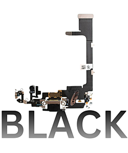 iPhone 11 Pro Max Charging Port Flex With Board Black (Premium)
