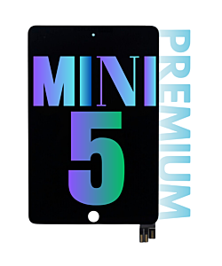 iPad Mini 5 Replacement LCD Display Black - Premium Aftermarket