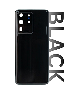 Samsung SM-N985/N986 Galaxy Note 20 Ultra Rear Glass With Camera Lens Majestic Black