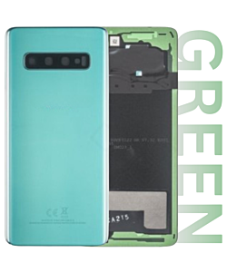 Samsung SM-G973 Galaxy S10 Rear Glass With Camera Lens Prism Green
