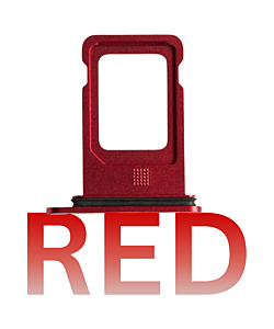 iPhone XR Sim Tray - Red