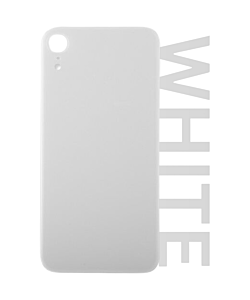 iPhone XR Rear Glass (Big Hole) White