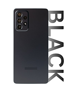Samsung SM-A526 Galaxy A52 5G Rear Glass With Camera Lens Black