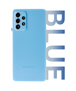 Samsung SM-A526 Galaxy A52 5G Rear Glass With Camera Lens Blue