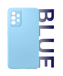 Samsung SM-A725 Galaxy A72 Rear Glass With Camera Lens Blue