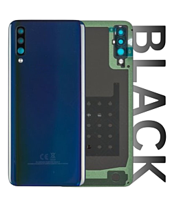 Samsung SM-A505 Galaxy A50 Rear Glass With Camera Lens Black