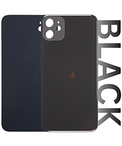 iPhone 11 Premium Aftermarket Rear Glass Black