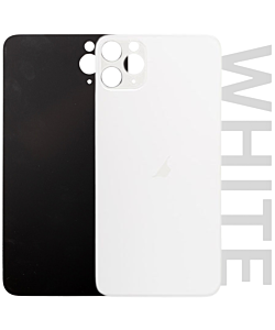 iPhone 11 Pro Max Premium Aftermarket Rear Glass White