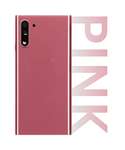 Samsung SM-N975 Galaxy Note 10 Plus Rear Glass With Camera Lens Pink