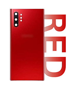 Samsung SM-N975 Galaxy Note 10 Plus Rear Glass With Camera Lens Red