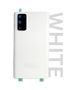Samsung SM-G780 / G781 Galaxy S20 FE Rear Glass With Camera Lens Cloud White