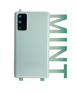 Samsung SM-G780 / G781 Galaxy S20 FE Rear Glass With Camera Lens Cloud Mint