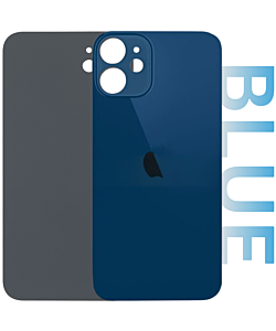 iPhone 12 Mini Premium Aftermarket Rear Glass Blue