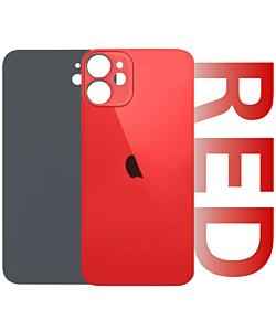 iPhone 12 Mini Premium Aftermarket Rear Glass Red