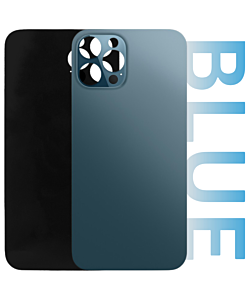 iPhone 12 Pro  Premium Aftermarket Rear Glass Blue
