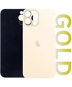 iPhone 12 Pro Max  Premium Aftermarket Rear Glass Gold