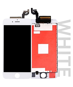 iPhone 6S Plus Aftermarket LCD Screen With Backplate - White