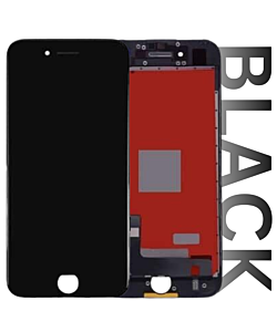 iPhone 7 Aftermarket LCD Screen With Backplate - Black