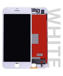 iPhone 7 Plus Aftermarket LCD Screen With Backplate - White