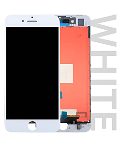 iPhone 8 Plus Aftermarket LCD Screen With Backplate - White