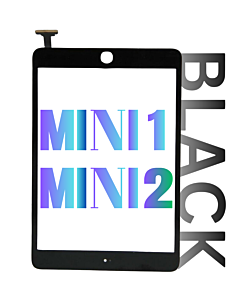 iPad Mini 1/2 Digitizer Touch Screen With Home Button Black