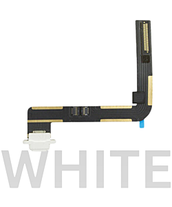 iPad Air / 5 (2017) / 6 (2018) Charging Port Flex White