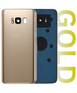 Samsung SM-G955 Galaxy S8 Plus Rear Glass With Camera Lens- Gold