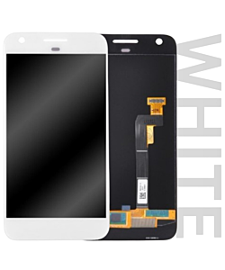 Pixel LCD and Digitizer Touch Screen Assembly - White