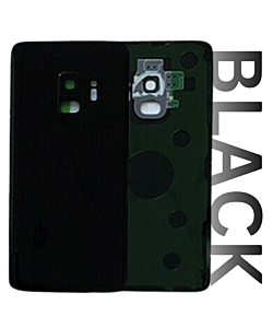 Samsung SM-G960 Galaxy S9 Rear Glass With Camera Lens Black