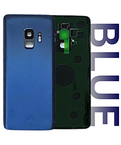 Samsung SM-G960 Galaxy S9 Rear Glass With Camera Lens Blue