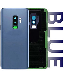 Samsung SM-G965 Galaxy S9 Plus Rear Glass With Camera Lens Blue