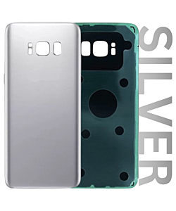 Samsung SM-G950 Galaxy S8 Rear Glass With Camera Lens Silver