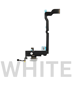 iPhone XS Max Charging Port Flex - Silver (Premium)