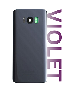 Samsung SM-G950 Galaxy S8 Rear Glass With Camera Lens Grey/Violet