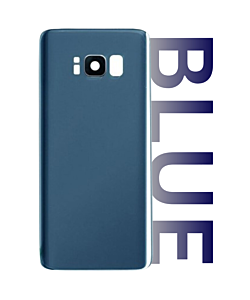 Samsung SM-G950 Galaxy S8 Rear Glass With Camera Lens Blue