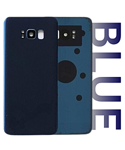 Samsung SM-G955 Galaxy S8 Plus Rear Glass With Camera Lens Blue