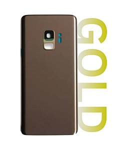 Samsung SM-G960 Galaxy S9 Rear Glass With Camera Lens Gold