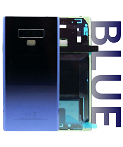 Samsung SM-N960 Galaxy Note 9 Rear Glass With Camera Lens Blue