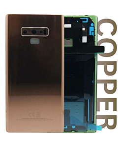 Samsung SM-N960 Galaxy Note 9 Rear Glass With Camera Lens Copper