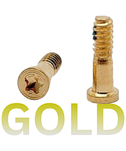 iPhone 7 / 7 Plus Bottom Screw Set - Gold