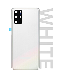 Samsung SM-G985 Galaxy S20 Plus Rear Cover Glass With Camera Lens Cloud White