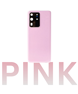 Samsung SM-G988 Galaxy S20 Ultra 5G Rear Cover Glass With Camera Lens Cloud Pink