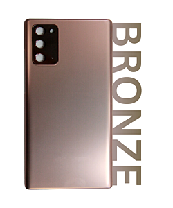 Samsung SM-N980 Galaxy Note 20 Rear Glass With Camera Lens Majestic Bronze