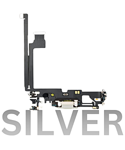 iPhone 12 Pro Max Charging Flex - Silver (Premium)