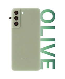 Samsung SM-G990 Galaxy S21 FE 5G Rear Cover With Camera Lens Olive