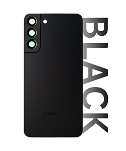 Samsung SM-S901 Galaxy S22 Rear Cover With Camera Lens Phantom Black