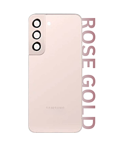 Samsung SM-S906 Galaxy S22 Plus Rear Cover With Camera Lens Pink Gold